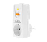 Foppla Fi Circuit Breaker Socket, Residual Current Personal Protection Plug, Anti-Leakage and Electric Shock, 220-250 V, 16 A Circuit Breaker Plug, Suitable for Household Devices, Tools, Outdoor (1