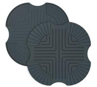 Foppla Silicone Trivet,2 Pcs Air Fryer Trivets Silicone for Ninja Crispi, Multifunctional Air Fryer Hot Pad for Home Kitchen Countertop
