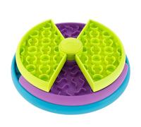 Foppla Slow Feeder,Interactive Dog Puzzle Game Toy,3 Layers Puzzle Puppy Feeder, Reusable Dog Slow Eating Bowl, Avoid Gulping and Overeating for Cat Medium Large Dogs (1PCS)
