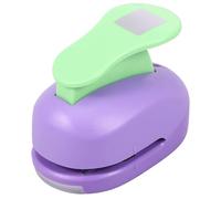 FOPPLA Square Postage Stamp Punch Paper Puncher Crafting Perforator Precise Cutting Tool Ergonomic Handheld Portable Compact Decorative Embossing Punch for Scrapbooking Cardstock DIY Craft Home Office
