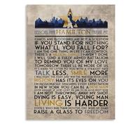 FOPURE Inspirational Broadway Quote Poster Musical Theater Canvas Wall-Art for Living Room Home Decor(Unframed,08x12inch(20x30cm))
