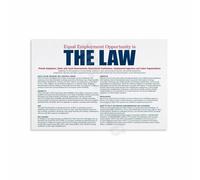 FOPURE Motivational Office Sign Your Rights at Work Inspired Wall-Art Print for Workplace Home Office Study Decor(Framed,12x18inch(30x45cm))