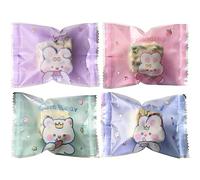 Fopytu 100 Pcs Translucent Plastic Cake Bags Wrapping Bag Diy Handmade Baking Supplies Stickers for Cookie Bakery Party