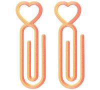Fopytu 2pcs Art Canvas Roller Clips, Large Paper Clip Holder for, Plastic Heart Shaped Canvas Clamps for 5d Diy Art, Cross Stitch Embroidery