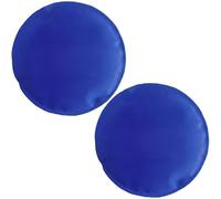 Fopytu 2pcs Round Gel Ice Pack for Injuries, Reusable Small Ice Pack/hot & Cold Compress for Teeth, Headache, Joint Pain