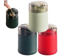 Fopytu Automatic Pop-up Toothpick Dispenser Toothpick Holder with Removable Cover Toothpicks Storage Dispensers Box for Home Office Restaurant