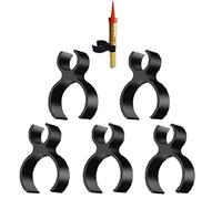 Fopytu Bottle Sparklers Clips, 6 Pcs Champagne Bottle Clips Wine Bottle Candle Safety Clips Plastic Bottle Service Sparklers Holder for Party Wedding