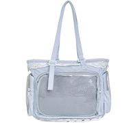 Fopytu Japanese Style Lace Ita Bag Clear Display Itabag Large Capacity Anime Tote Bag Jk Shoulder Crossbody Handbag Gift for Girls