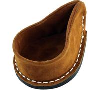 Fopytu Leather Tobacco Pipe Stand, Cowhide Pipe Rack Tobacco Pipe Storage Base Portable Pipe Rack Wear-resistant Tobacco Pipes Holder Smoking Accessories