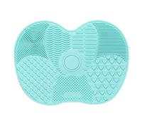 Fopytu Makeup Brush Cleaning Mat Cosmetic Brush Silicone for Washing Rinsing Preserving Professional Cosmetic Brushes Rosy