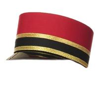 Fopytu Men's Soldier Hat Soldier Major Nutcracker Drummer Boy Hat Halloween Costume Party Supplies