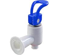 Fopytu Replacement Cooler Faucet, Plastic Push Type Dispenser Faucets Blue Red Water Dispenser Tap for Beer Wine Bottle Bucket