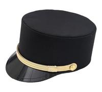 Fopytu Retro Military Hat Sailor Hat Driver Hat Newsboy Cap Fiddler Cap Doorman Hat Cosplay Costume Hats for Men and Women