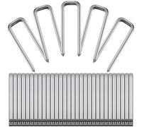 Fopytu Shutter Repair Kit 40pcs Replacement Louvers, Staples, and Tilt Rod - Indoor Shutter Repair Tools for Operable Plantation Shutters