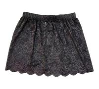 Fopytu Womens Lace Shirt Extender See Through Lace Underskirts Layering Half Slip Mini Skirts Clothing Accessories