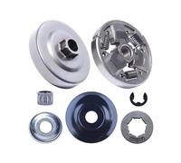 for 024 026 MS260 Pro Chain Saw 3/8 Inch -7T Clutch Drum Sprocket Rim Washer Clamp Bearing Kit 19mm 100791X Replacement Part