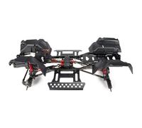For 1/10 Rc Car Chassis Kit With Planetary Gear 2 Speed Transmission For Rock Slider Fender Flares 313Mm Wheelbase For Wrangler Body Parts Rc Drift Cars Parts