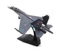 For 1/100 Scale Model Airplane Toy Kit Russian Fulcrum Flanker SU 35 Alloy Metal Airplane Fighter Model Toy Collection