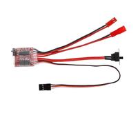 For 1/16 1/18 1/24 30A Dual Way Brushed ESC Speed Controller Forward Reverse Brake Motor RC Car Model Accessory Trailer Trucks RC ESC