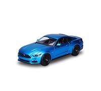For 1 18 Ford Mustang Car Model Muscle Car Simulation Sports Car Alloy Car Model Car Model Vehicles Toys(Blue)