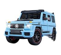 For 1/18 G800 Off-road Vehicle Zinc Alloy Car Model Die-cast Metal Model Car Simulation Sound And Light Collectible(Blue)