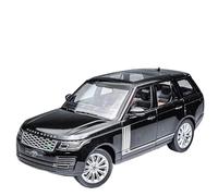 For 1:18 Land Rover Range Rover SUV Zinc Alloy Model Car Die-cast Static Collectible Sound And Light Model Ornament(Black)