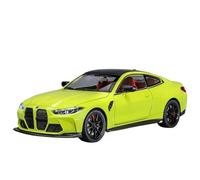For 1:24 BMW M4 Model Car Zinc Alloy Die-cast Car Home Trend Decoration Collection Vehicle(Green)