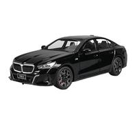 For 1:24 THE 5 530LI Alloy Die-cast Toy Car With Sound And Light - Exquisite Collectible Ornament(Black)