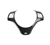 For 1 3 Series E82 E84 E87 E90 E92 E93 2004-2012 Car Steering Wheel Button Decoration Frame Trim Interior HLWXMDZ(Black wood pattern)