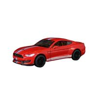 For 1:32 Ford Shelby GT350 Alloy Car Model Ornaments Sound And Light Pull Back Toy Car Door Can Be Opened(Red)
