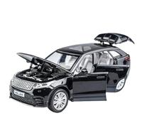 For 1:32 Land Rover Range Rover Alloy Car Model Die-cast Toy Car Simulation Sound And Light Boy Car Model Gift(Black)