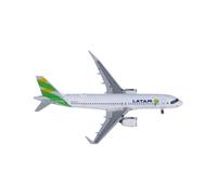 For 1:400 Scale Model Airplane Toy Kit A320neo Alloy Metal Model Airplane Ornaments