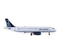 For 1:400 Scale Model Airplane Toy Kit Mexican A320 XA-TXT Alloy Metal Airplane Model Collection Decorative Gifts