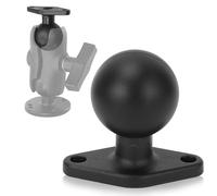 for 1.5 inch Ball Mount Base with Diamond Shaped Plate, Compatible with for RAM Bracket and for BRCOVAN C Size Dual Socket Arm