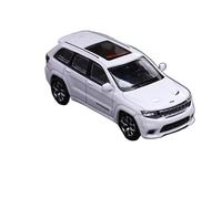 For 1:64 Jeep Nokia SUV Alloy Car Model Die-cast Metal Off-road Vehicle Miniature Scale Toy Car Gift(White)