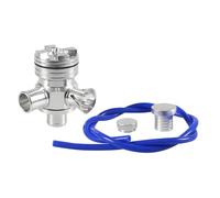for 1.8T 2.7T Without Logo BOV-1022 Aluminum Blow Off Valve S Diverter Turbo BOV Boost Boost Bypass Valve Piston Diverter Valve(Silver)