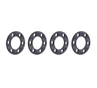 For 1.9" 2.2" Kind Wheels 4 8Pcs Carbon Fiber Wheel Hex Extension Spacer Thickness 2mm Pc Center 6-Hole Rc Upgrade Parts Rc Parts