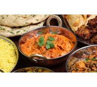 For 1: Deluxe Three-Course Menu with Rice/Naan Bread