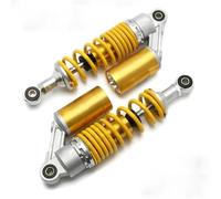 For 1 Pair 11" 280mm Round Ends Air Gas Motorcycle Shock Absorbers Universal Motorcycle Absorber With Spring