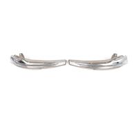 For 1 Pair Clear ABS Dynamic Side Turn Signal Rearview Mirrors for Mercedes Benz C-Class E-Class S-Class G-Class V-Class