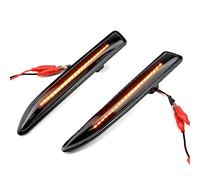 for 1 pair Front Fender Marker Lights Dynamic Side Marker Turn Light Compatible with Fo-rd Mon-deo Mk4 Hatchback Saloon Estate (BA7) 2007-2015