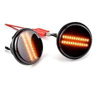 for 1 pair Front Fender Marker Lights Dynamic Side Markers Compatible with Ma-zda MX-5 Mk1 Mk2 Mk3 1989-2015 Sequential Blinker Lamp