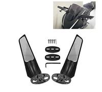 For 1 Pair Motorcycle Modified Wind Wing Adjustable Rotating Rearview Mirror