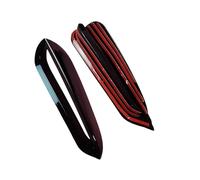 For 1 Series F40 For M-PACK & M135i 2019 2020 2021 2022 2023 2024 Wind Knife Cover Carbon Look Car ABS Plastic Body Kit Front/Rear Bumper Spoiler MZEER(TYPEC Gloss Black)