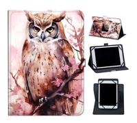for 10.36 inch TCL Tab Pro 5G 9198S/TCL TABMAX 10.4 9296Q,360 Degree Rotating Stand and Magnetic Closure Case for 10.36" TCL Tab Pro 5G TCL-9198S/TCL TABMAX 10.4 9296Q,Sakura Owl