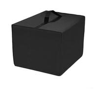 For 10-Quart Slow Cooker Dust Cover (Model 33195), Premium 210D Oxford Waterproof Shield with Open Bottom, Black 19.3x15.8x11.8