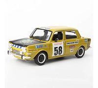 For 1000 Rallye 2 SRT N°58 Simulation Die Casting Auto Metal Alloy Model Car Gift 1 18 Motor Vehicles Toys