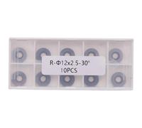 For 10pcs Diameter 12mm Round Carbide Cutter Insert Fits For Ci3 Wood Turning