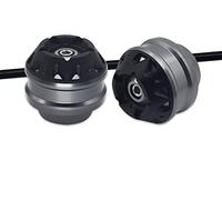 For 1100 1100S 796 821 821SP 939/SP 950/SP Motorcycle CNC Front Axle Fork Crash Sliders Wheel Protector Pads Crash Bobbins(grey)