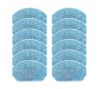 For 12pcs Compatible For Midea Vcr04w Mop Cloths Rag Robot Vacuum Cleaner Accessory Spare Parts